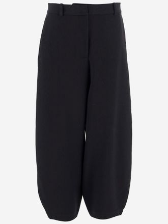 By Malene Birger Pantaloni in misto tecnico a gamba larga di Malene Birger