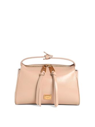 Dolce & Gabbana Vittoria Leather Handbag Nude