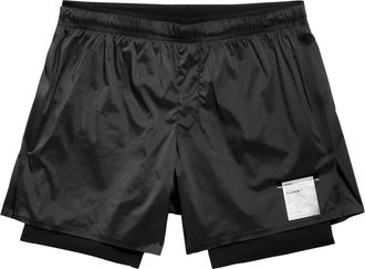 SATISFY Techsilk 8 Black Anti-chafe Designer Shell Shorts S - S