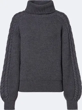 Joseph Jersey de cuello alto Alodina de lana