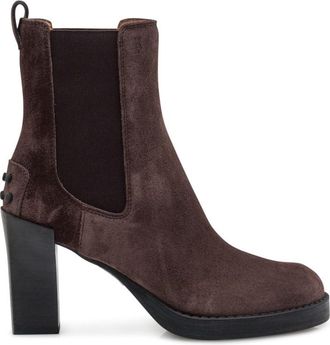 Tod's Brown Suede Boots