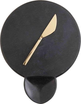 Mud Pie Stoneware Cheese Serving Set in Black at Nordstrom Rack