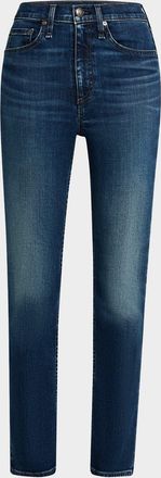 Rag & Bone Flexi Wren High-Rise Slim Straight Jeans