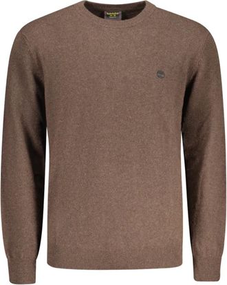 Timberland Jersey de punto con cuello redondo - Knitwear - Hombre - Marr&oacute;n - 2XL