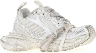 Balenciaga Womens White Mesh And Rubber 3xl Sneakers Full