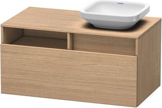 Duravit Duravit Durastyle Mueble De Ba&ntilde;o Colgado En La Pared 6784, 1 Extra&iacute;ble, 1 Recorte A La Derecha, 1000mm, Color (frente/cuerpo): Decoraci&oacute;n Roble Europe