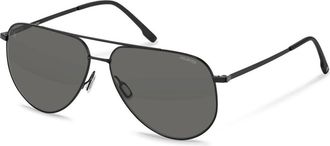 Rodenstock R1449 A445 Mens Sunglasses Black Size 61