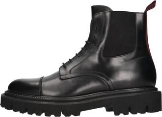 Marechiaro 1962 Laarzen Zwart - Heren - Veterlaarzen - Zwart - 44 EU - Leer - Schoenen