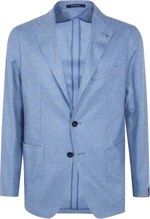 Tagliatore Montecarlo Jas - Heren - Blazers - Blauw - 2XL - Wol - Jassen