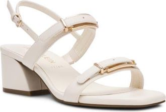 Anne Klein Merida Slingback Sandal in White at Nordstrom, Size 9.5