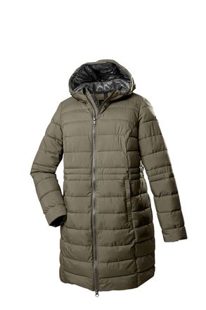 Stoy Womens STW 12 Wmn Qltd Prk Down Look Parka with Hood, Helloliv, 50 (EU)