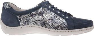 Waldl&auml;ufer Womens Janina Comfort Shoes In Marine