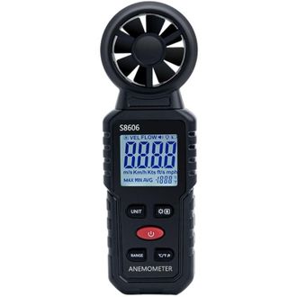 OEM Anem&oacute;metro Digital Port&aacute;til 3 En 1, 0-45 M/s, Mide La Velocidad, La Potencia Y La Temperatura Del Viento, Ideal Para Navegaci&oacute;n Y Vuelo -crezuo