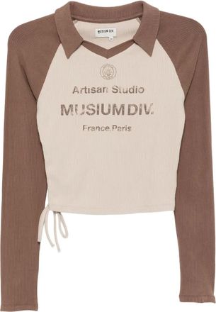 Musium Div. T-shirt con stampa - Toni neutri