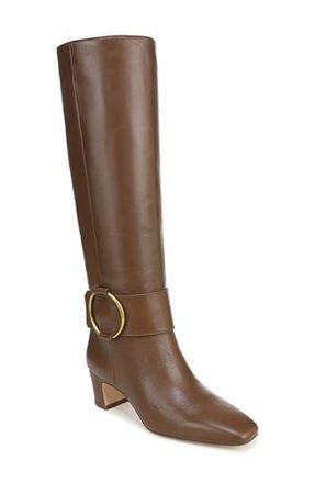 Franco Sarto Solene Flexa Knee High Boot in Teak Brown at Nordstrom Rack, Size 8.5
