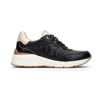 Pikolinos Cuenca Sneaker - Dames - Sneakers - Zwart - 38 EU - Leer - Schoenen