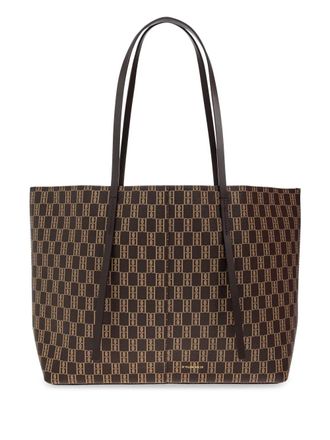 By Malene Birger Abigail monogram tote bag - Brown