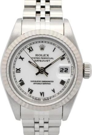 Rolex Pre-owned 69174 Vintage Polshorloge - Dames - Vintage Horloges - Wit - ONE Size - Vintage