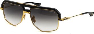 Dita Eyewear Flight. 010 Zonnebril - unisex - Zonnebrillen - Geel - 61 MM - Accessoires