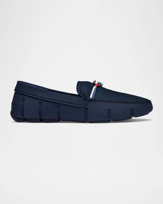 Swims Men & apos;s Mesh and Rubber Riva Loafers