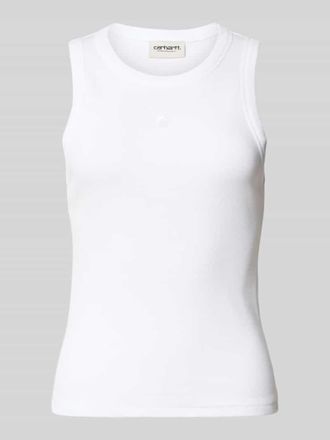 Carhartt Work in Progress Tanktop in Ripp-Optik Modell Philips in Weiss, Gr&ouml;&szlig;e XS