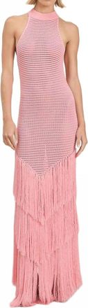 Devon Windsor True Maxi Dress In Peach