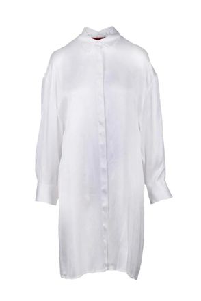 Wild Cashmere Silk Elastane Shirt - White