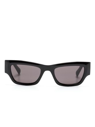 Karl Lagerfeld KL Monogram rectangle-frame sunglasses - unisex - Acetate - 52 - Black