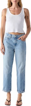 Amo Velentina Straight Leg Jean In Heartfelt