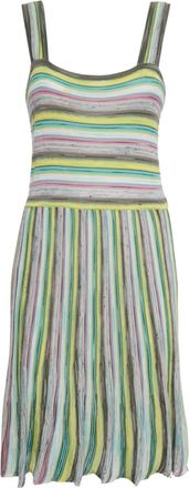 Missoni Abito smanicato a righe - Bianco