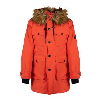 Diesel W-Jorg-Nw Parka - - Coats - Uomo - Arancione - L