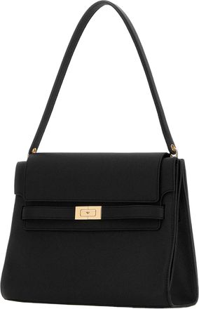 Tory Burch Womens Black Leather Large Lee Radziwill Shoulder Bag 001 Borse A Mano