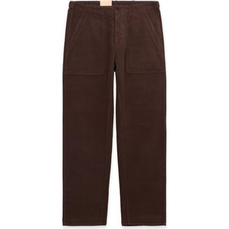 Fortela Newfatigue Corduroy Fatigue Trousers in Brown at Nordstrom, Size 36 X 29 Eu