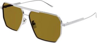 Bottega Veneta Heren, Accessoires, Grijs, Maat: 60 MM