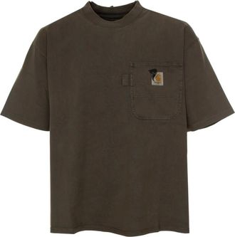 Carhartt Work in Progress Heren, Tops, Bruin, Maat: XS