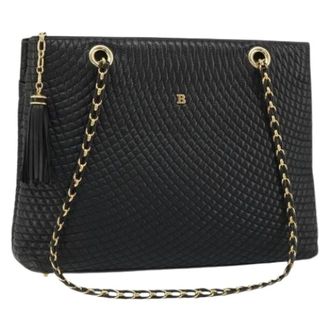 Bally Pre-owned Shoulder Bags, female, Black, Size: ONE SIZE Pre-owned Shoulder Bag