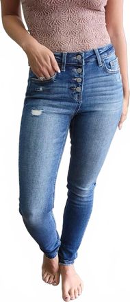 Flying Monkey The Evelyn Jeans In Blue