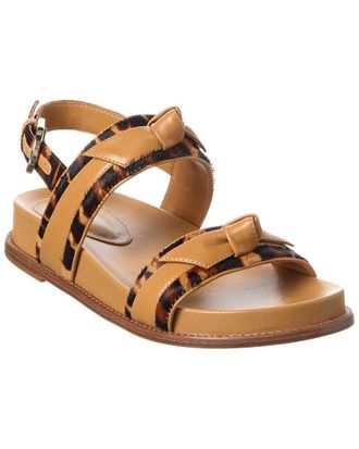 Alexandre Birman Sport Haircalf & Leather Sandal