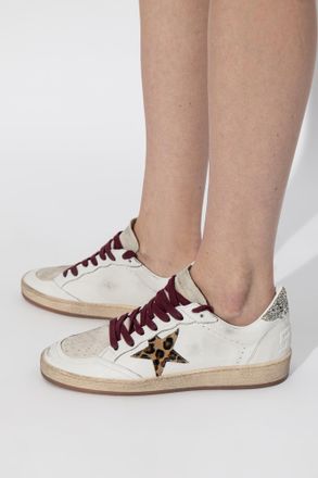 Golden Goose Ball Star Sports Shoes, Womens, Cream