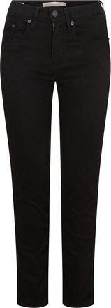 Levi's Womens Levis High Rise Straight Leg Jeans in Night Is Black - Size 31W/30L
