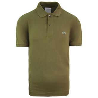 Lacoste Classic Fit Heren Khaki Poloshirt