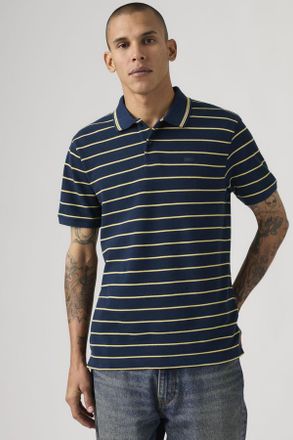 Levi's Polo Original - Hombre - XL - Azul / Teddy Stripe Dress Blues