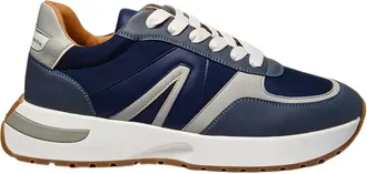 Alexander Smith Sneakers, male, Blue, Size: 9 US Pelle Sneaker