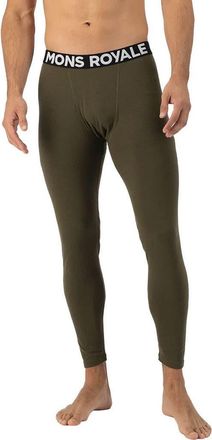 Mons Royale Cascade Legging - Mens in Dark Olive at Nordstrom, Size X-Large