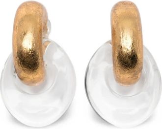 Monies Earrings Gold Havana