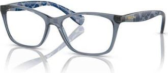 Ralph Lauren 52mm Cat Eye optical glasses in Blue at Nordstrom