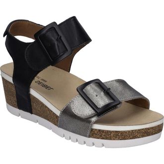Josef Seibel Quinn 02 Wedge Sandal in Basalt at Nordstrom Rack, Size 11-11.5Us / 42Eu