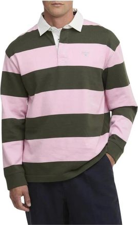 Barbour Broome Rugby Shirt - Heren - Polos - Veelkleurig - XL - Katoen - Tops