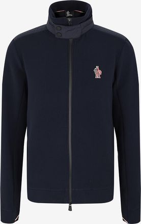 Moncler Hochwertige Stehkragen-Fleecejacke