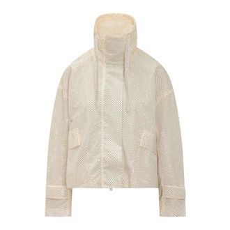 Pinko Light Jackets, female, White, Size: XS Babette Blouson